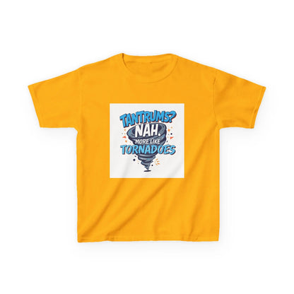 Kids Autism Awareness T-Shirt — "Tantrums? Nah, More Like Tornadoes" Funny Youth T‑Shirt Printify