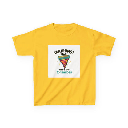 "Tantrums? Nah, More Like Tornadoes" - Kids Autism Awareness T-Shirt Printify