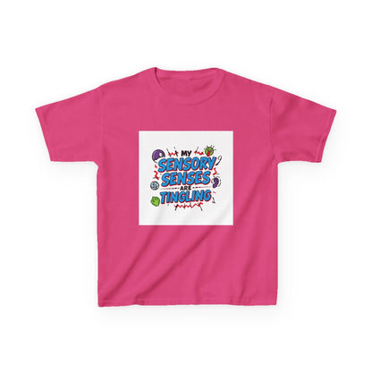 "My Sensory Senses Are Tingling" - Kids Autism Awareness T-Shirt Printify