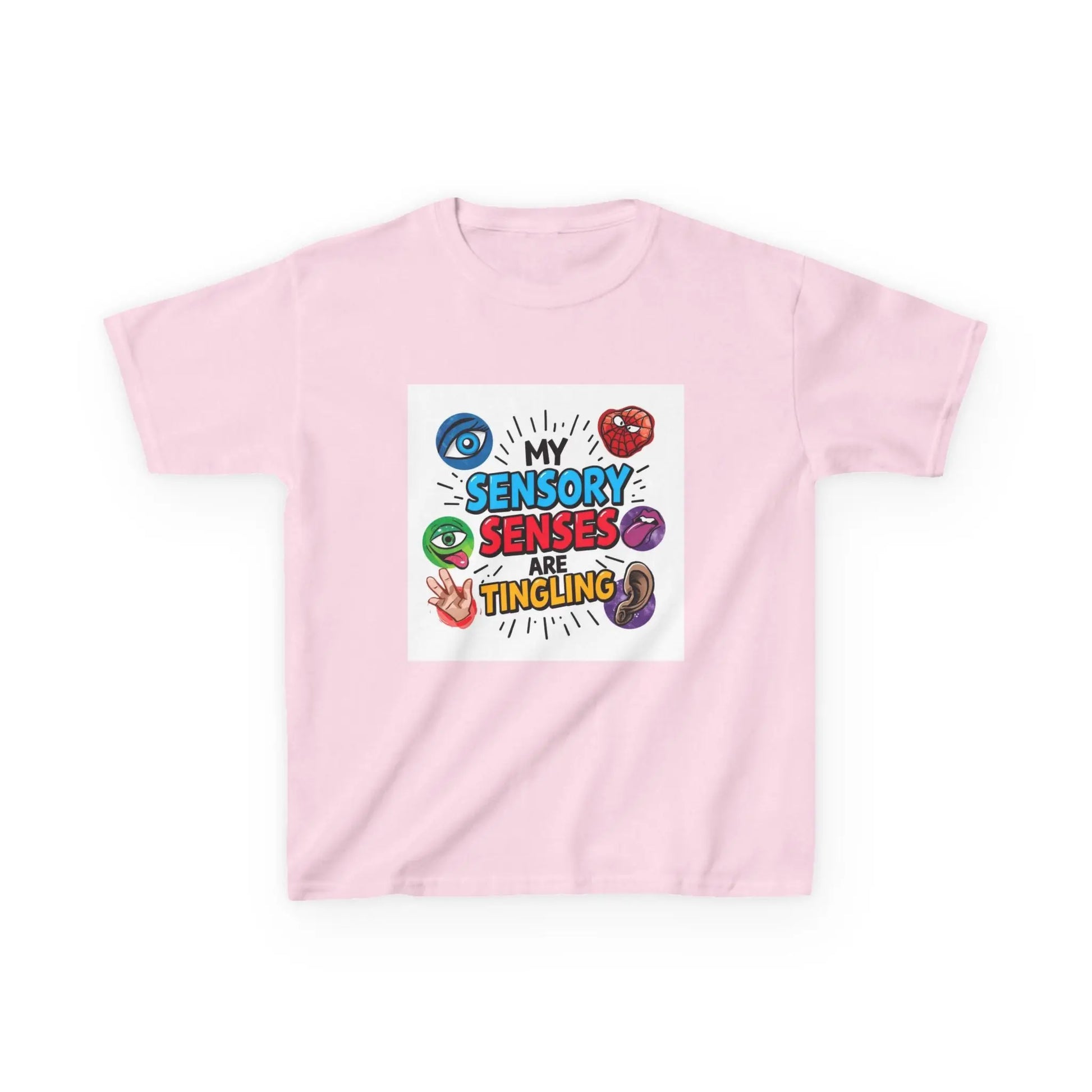 “My Sensory Senses Are Tingling” - Kids Autism Awareness T-Shirt Printify
