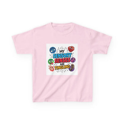 “My Sensory Senses Are Tingling” - Kids Autism Awareness T-Shirt Printify