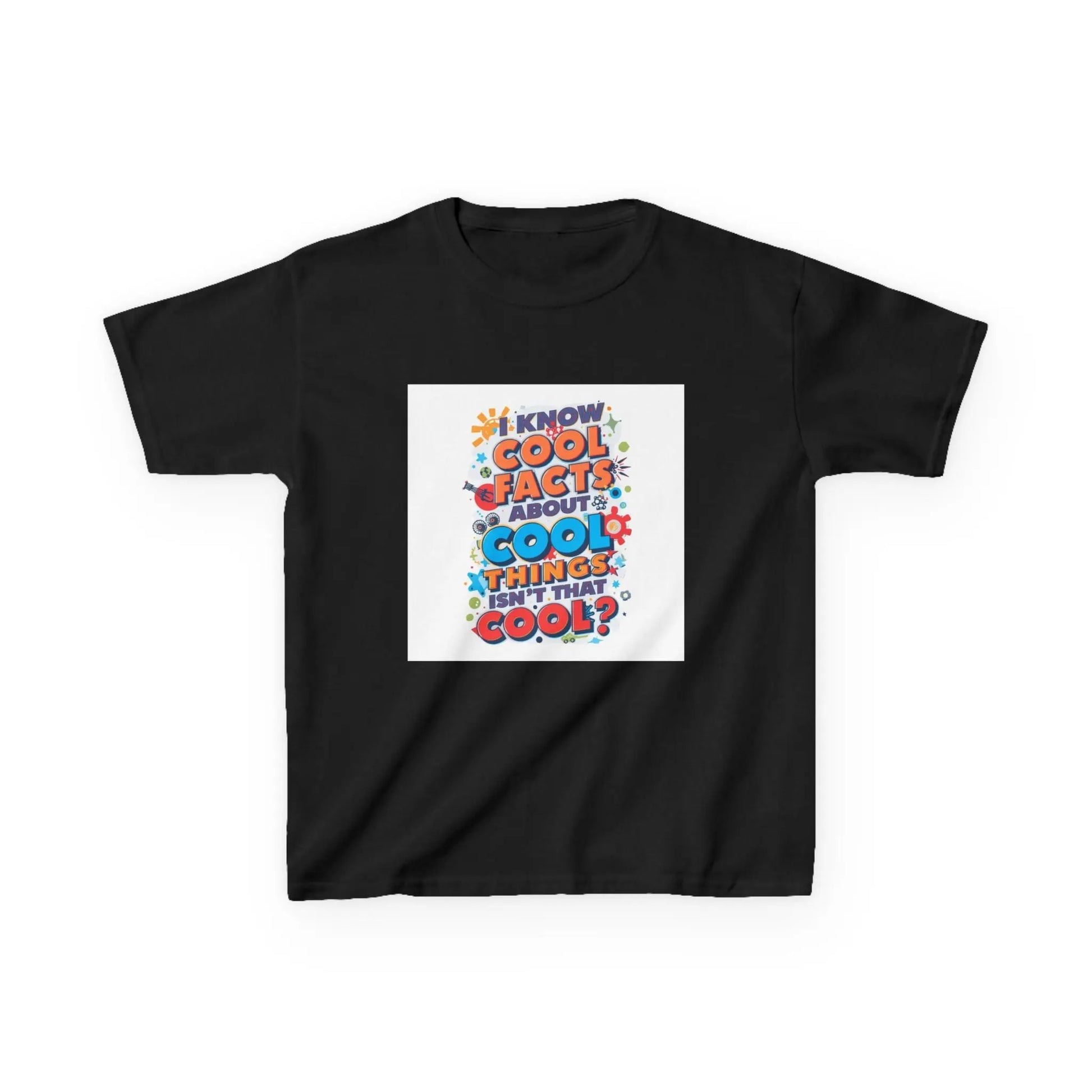 "I Know Cool Facts About Cool Things (Isn’t That Cool?)" - Kids Autism Awareness T-Shirt Printify