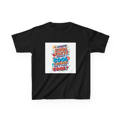 "I Know Cool Facts About Cool Things (Isn’t That Cool?)" - Kids Autism Awareness T-Shirt Printify