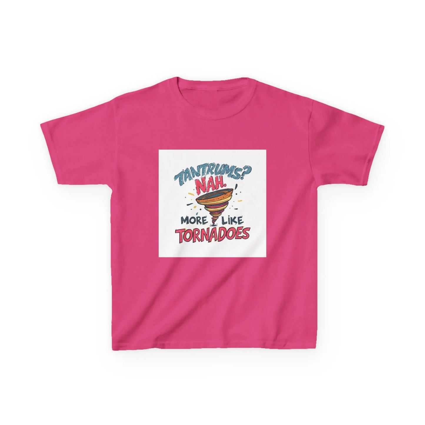 "Tantrums? Nah... More Like Tornadoes" - Kids Autism Awareness T-Shirt Printify