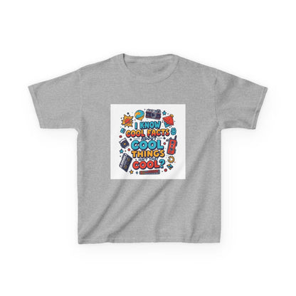 “I Know Cool Facts & Cool Things” - Kids Autism Awareness T-Shirt Printify