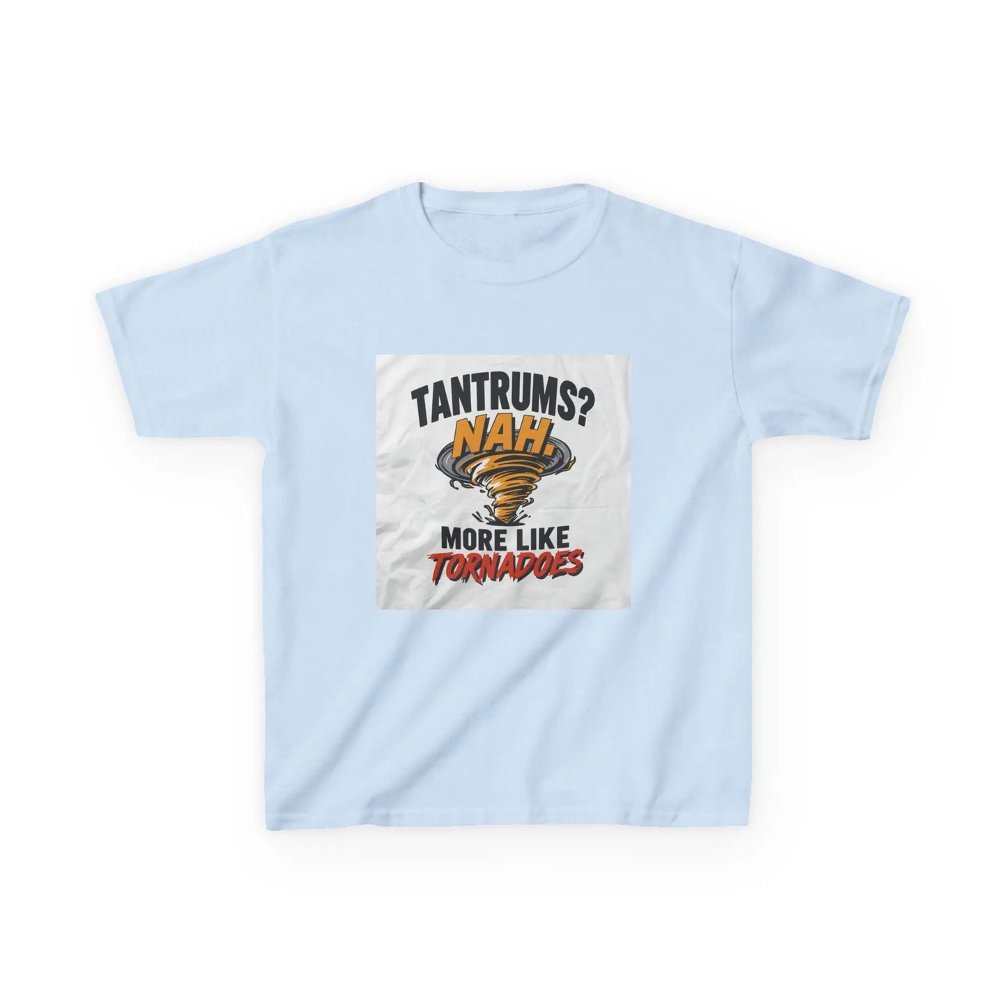 "Tantrums? Nah, More Like Tornadoes" - Kids Autism Awareness T-Shirt Printify
