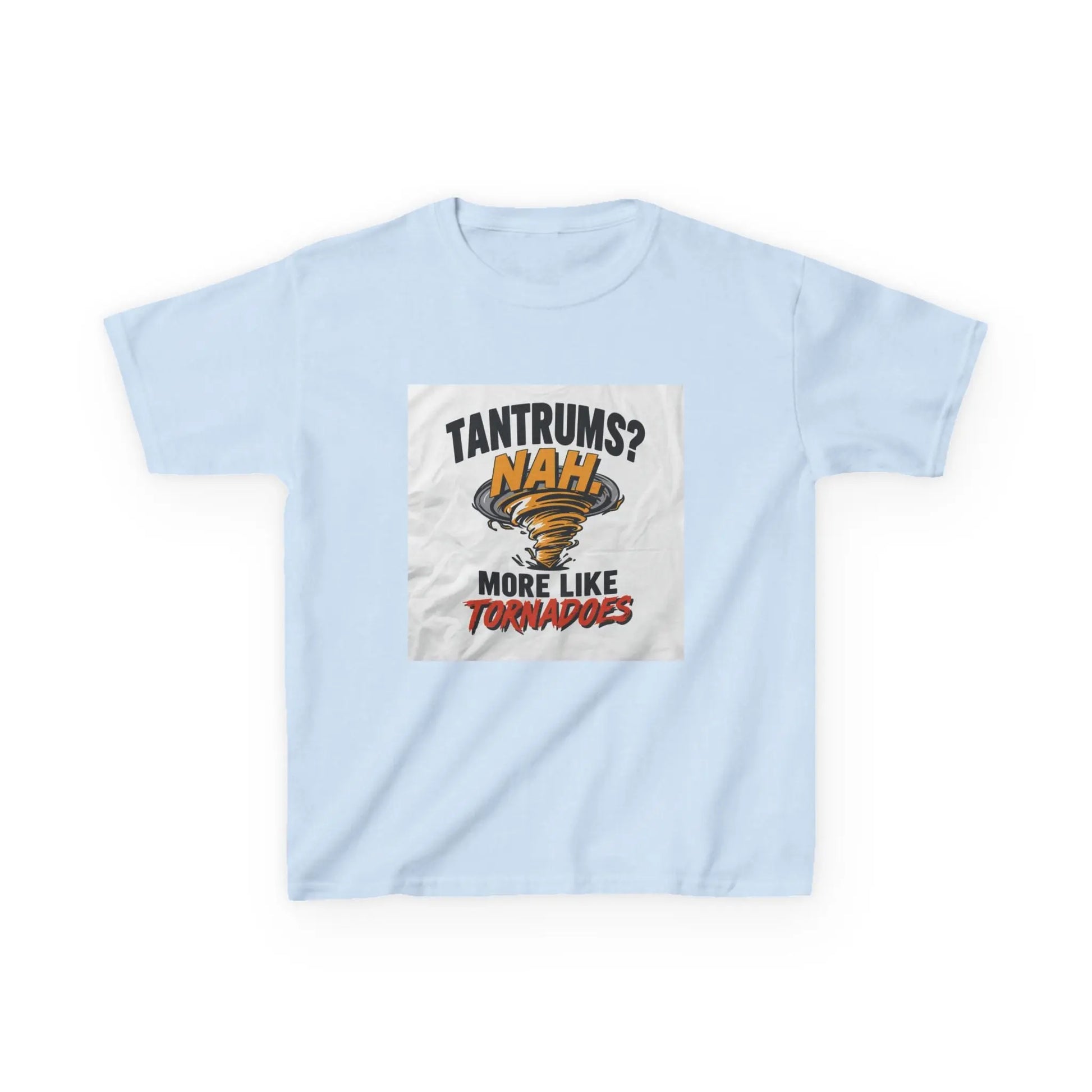 "Tantrums? Nah, More Like Tornadoes" - Kids Autism Awareness T-Shirt Printify