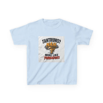 "Tantrums? Nah, More Like Tornadoes" - Kids Autism Awareness T-Shirt Printify