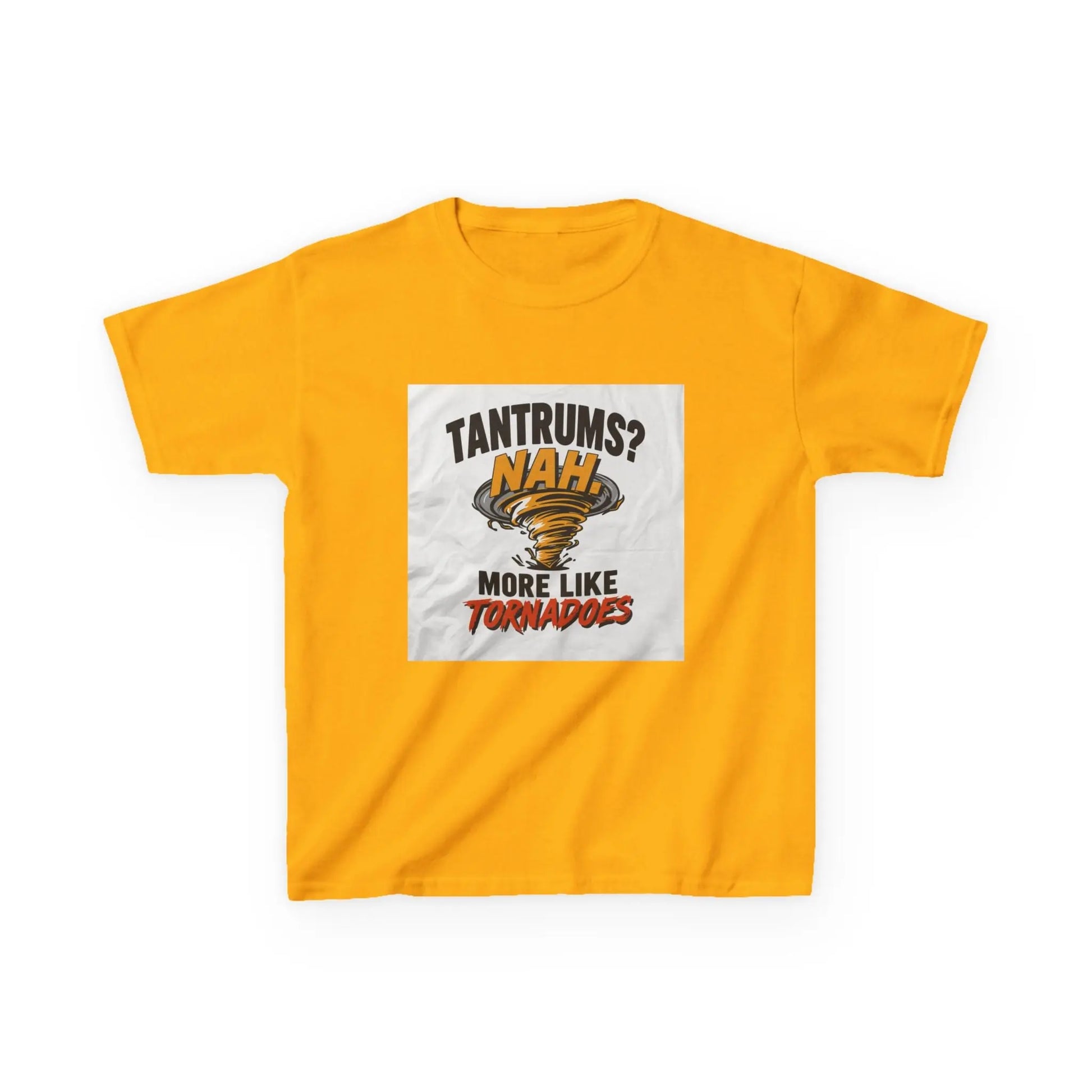 "Tantrums? Nah, More Like Tornadoes" - Kids Autism Awareness T-Shirt Printify
