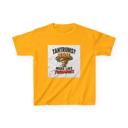 "Tantrums? Nah, More Like Tornadoes" - Kids Autism Awareness T-Shirt Printify