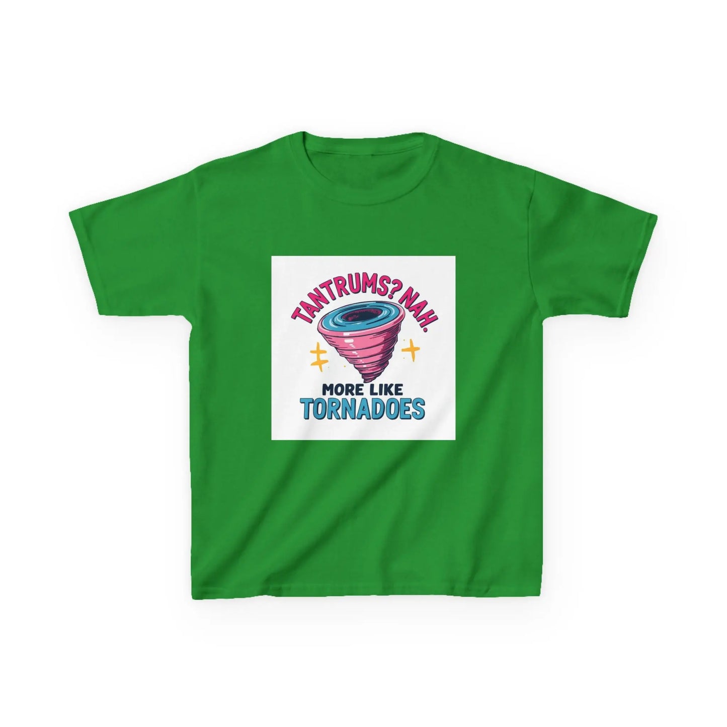 "Tantrums? Nah, More Like Tornadoes" - Kids Autism Awareness T-Shirt Printify