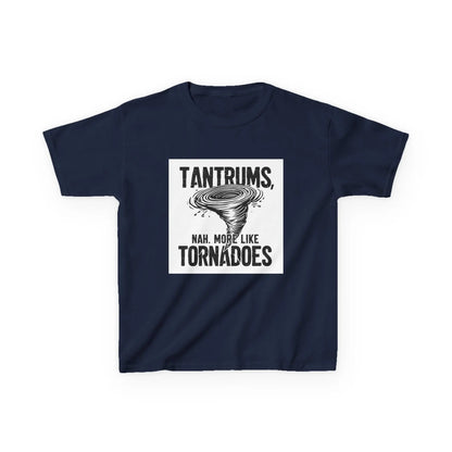 "Tantrums, Nah. More Like Tornadoes" - Kids Autism Awareness T-Shirt Printify