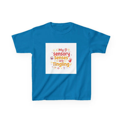 "My Sensory Senses Are Tingling" - Kids Autism Awareness T-Shirt Printify