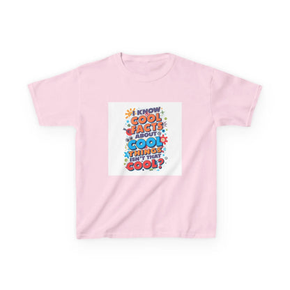 "I Know Cool Facts About Cool Things (Isn’t That Cool?)" - Kids Autism Awareness T-Shirt Printify