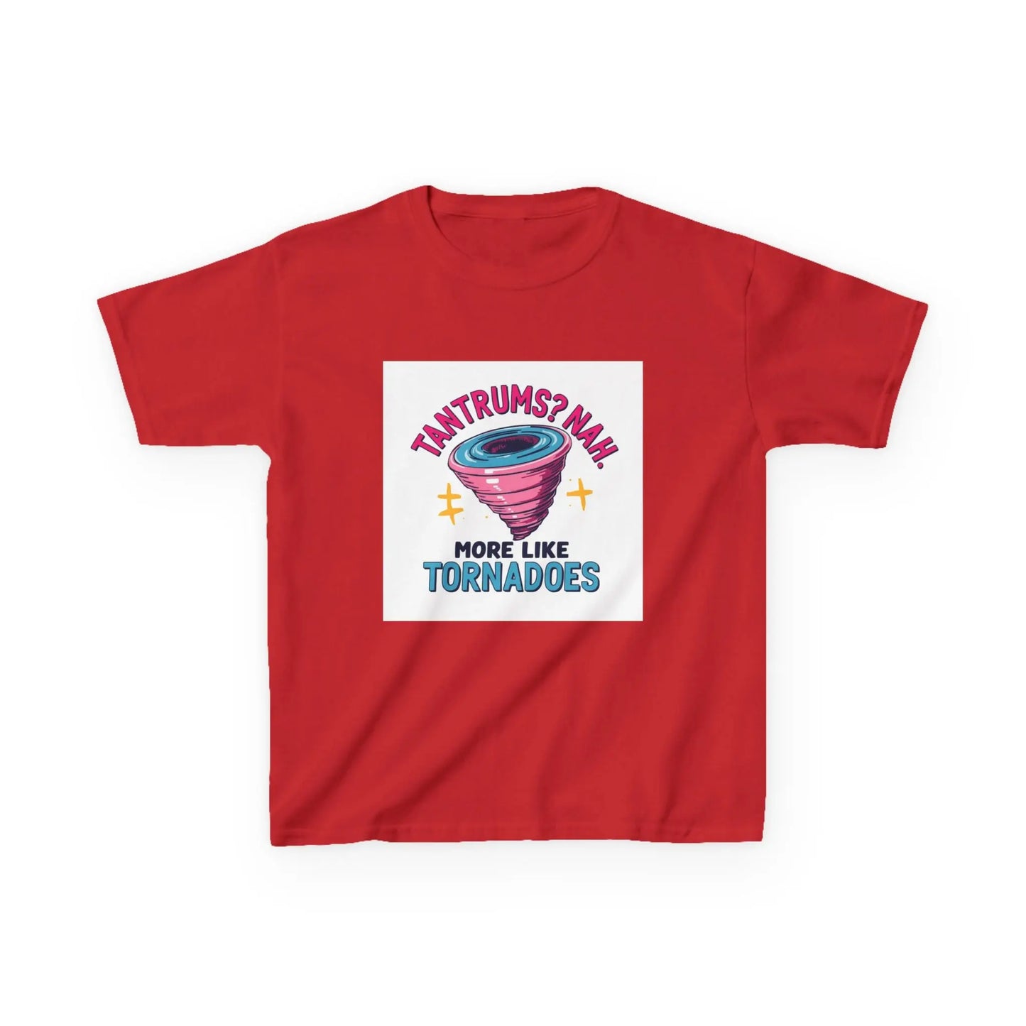 "Tantrums? Nah, More Like Tornadoes" - Kids Autism Awareness T-Shirt Printify