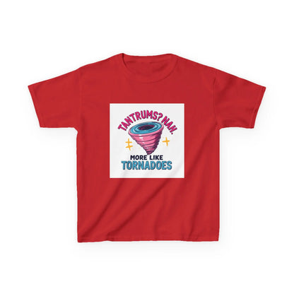 "Tantrums? Nah, More Like Tornadoes" - Kids Autism Awareness T-Shirt Printify