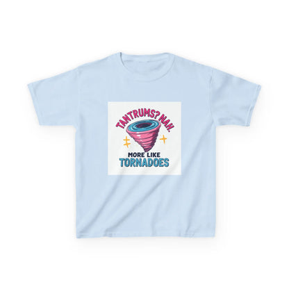 "Tantrums? Nah, More Like Tornadoes" - Kids Autism Awareness T-Shirt Printify