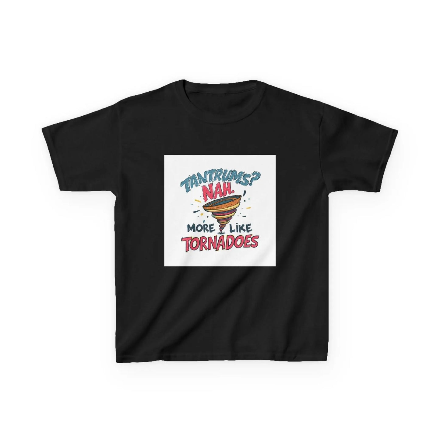 "Tantrums? Nah... More Like Tornadoes" - Kids Autism Awareness T-Shirt Printify