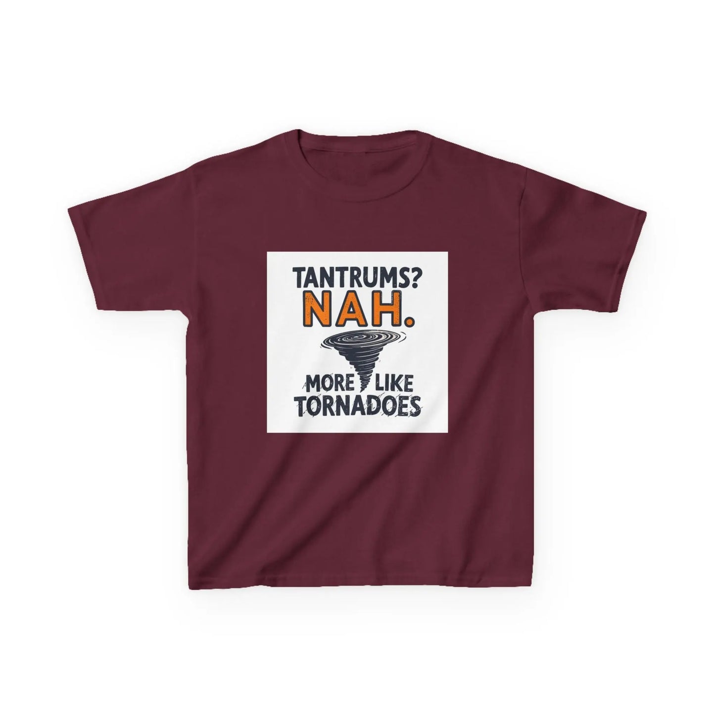 "Tantrums? NAH. More Like Tornadoes" - Kids Autism Awareness T-Shirt Printify