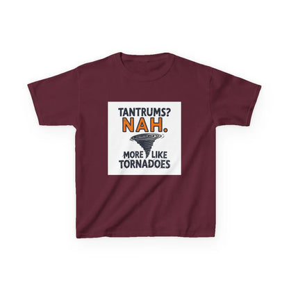 "Tantrums? NAH. More Like Tornadoes" - Kids Autism Awareness T-Shirt Printify