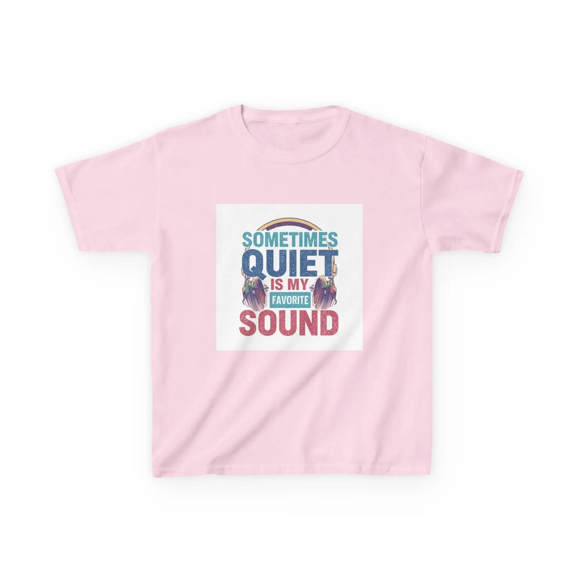 "Sometimes Quiet Is My Favorite Sound" - Kids Autism Awareness T-Shirt Printify
