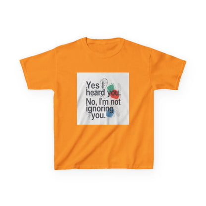 “Yes I heard you. No, I’m not ignoring you.” - Kids Autism Awareness T-Shirt Printify
