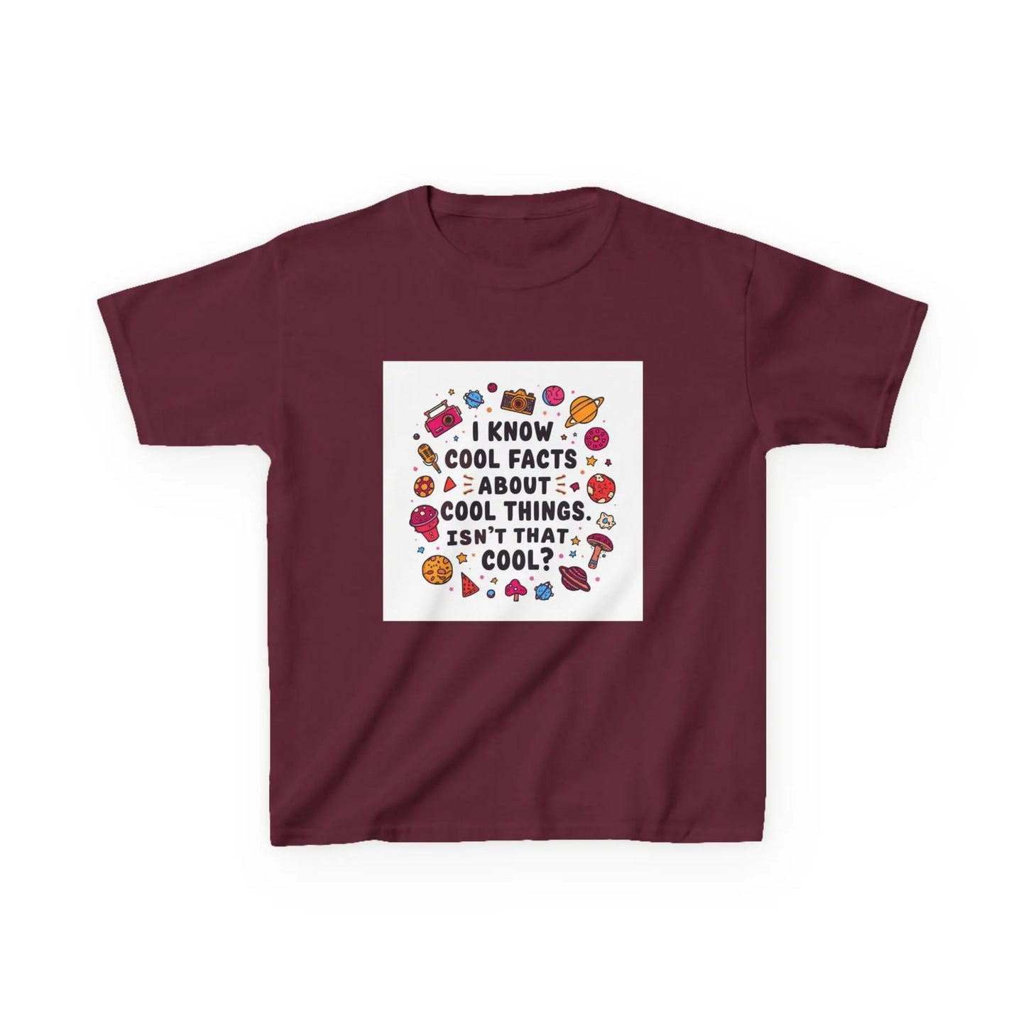 "I Know Cool Facts About Cool Things, Isn't That Cool?" - Kids Autism Awareness T-Shirt Printify