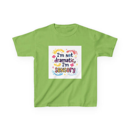 "I'm Not Dramatic, I'm Sensory" - Kids Autism Awareness T-Shirt Printify