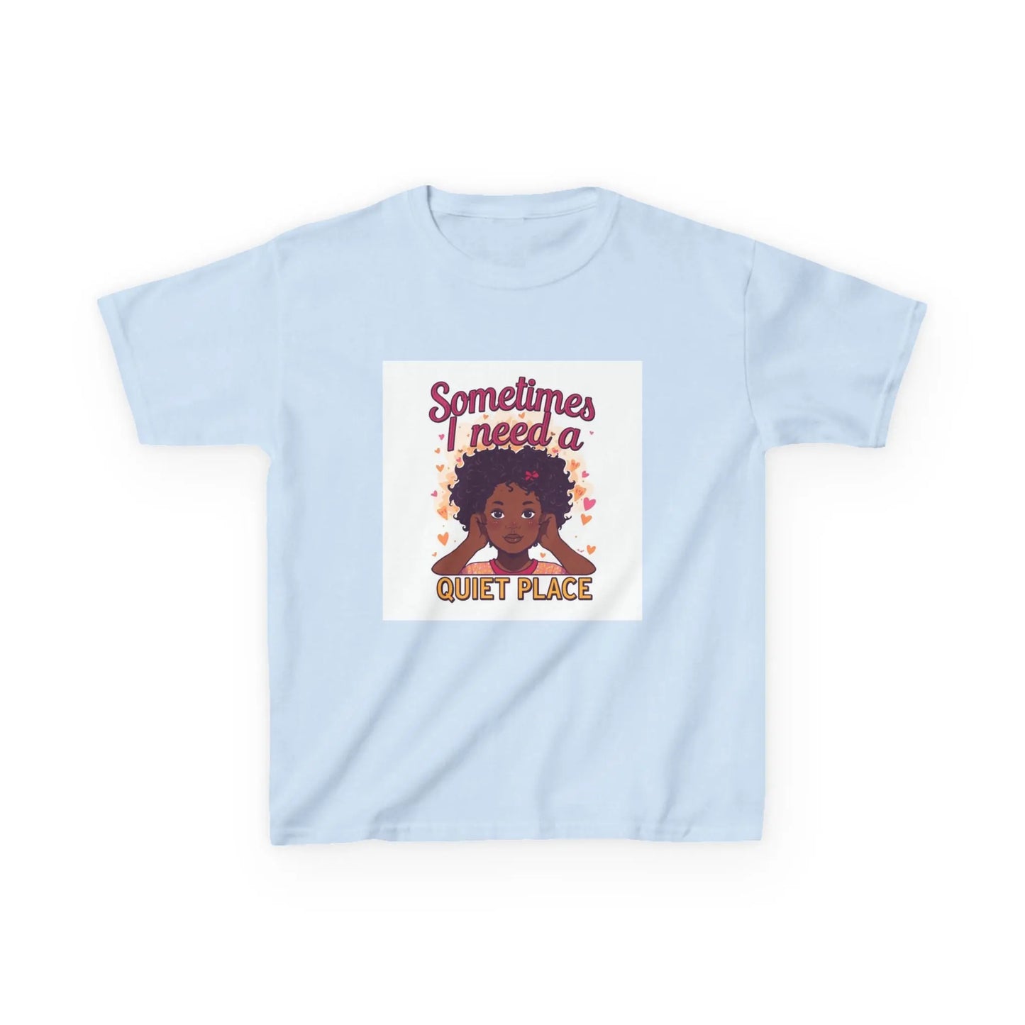 "Sometimes I Need a Quiet Place" - Kids Autism Awareness T-Shirt Printify