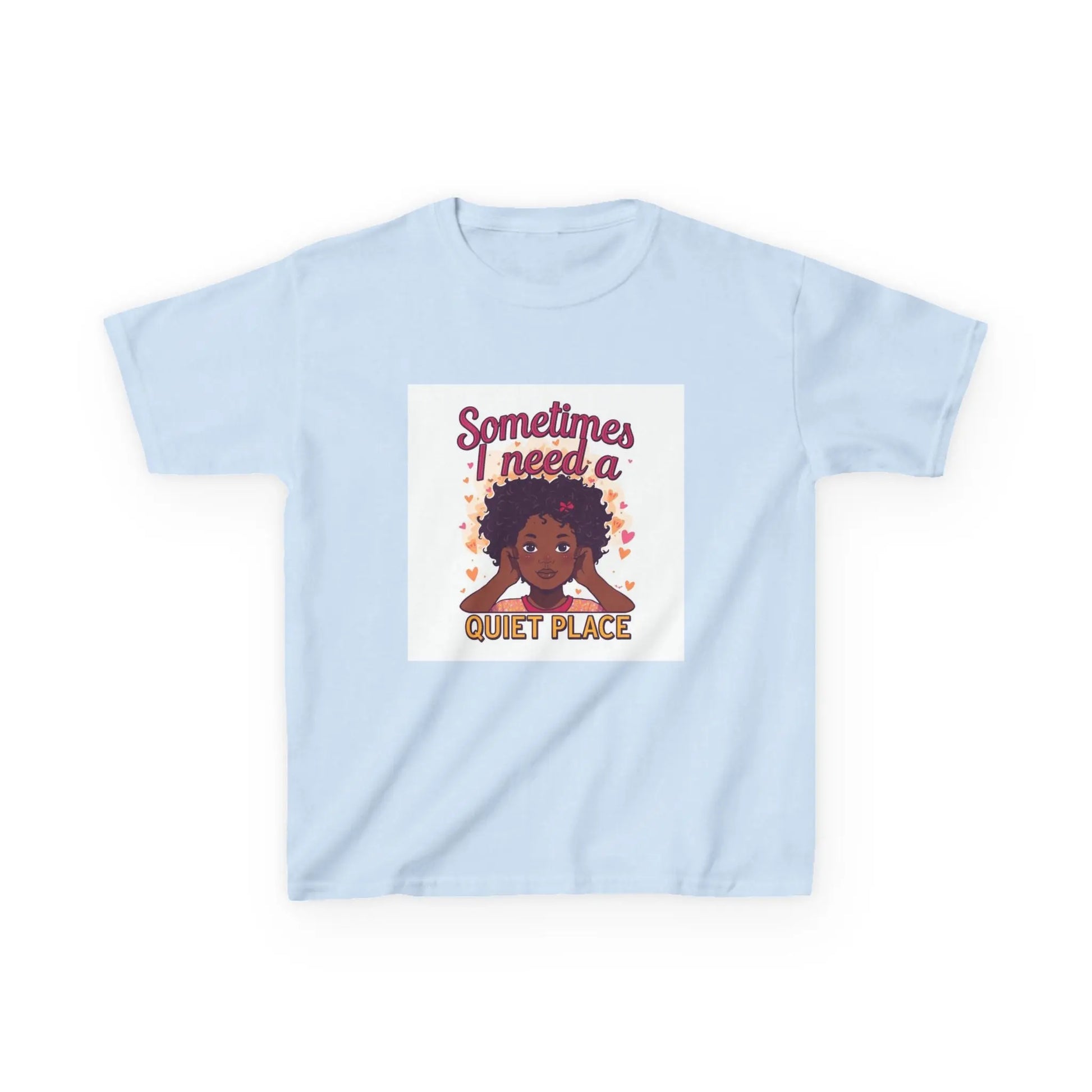 "Sometimes I Need a Quiet Place" - Kids Autism Awareness T-Shirt Printify
