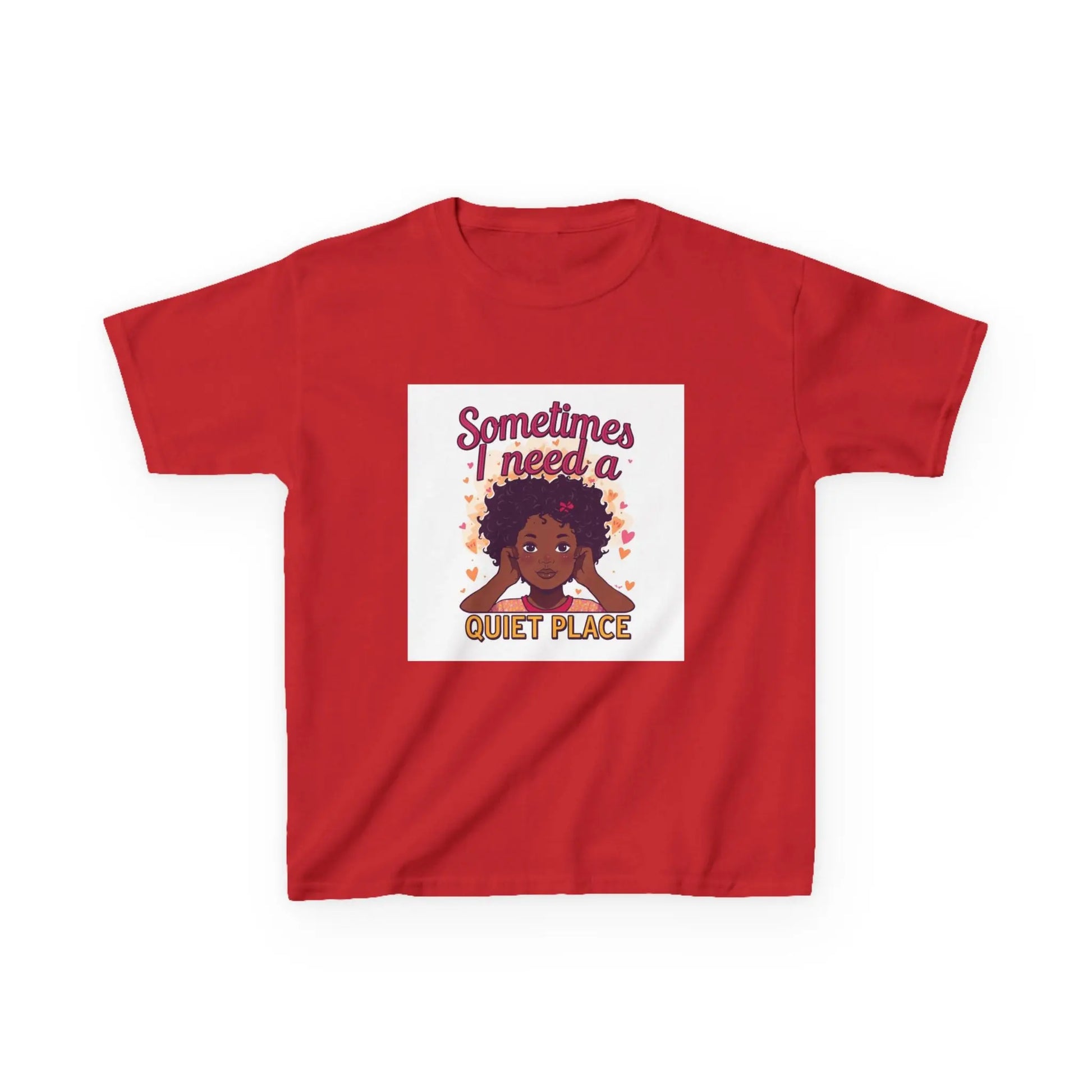 "Sometimes I Need a Quiet Place" - Kids Autism Awareness T-Shirt Printify
