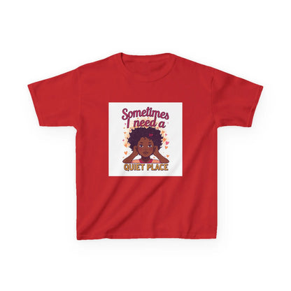 "Sometimes I Need a Quiet Place" - Kids Autism Awareness T-Shirt Printify