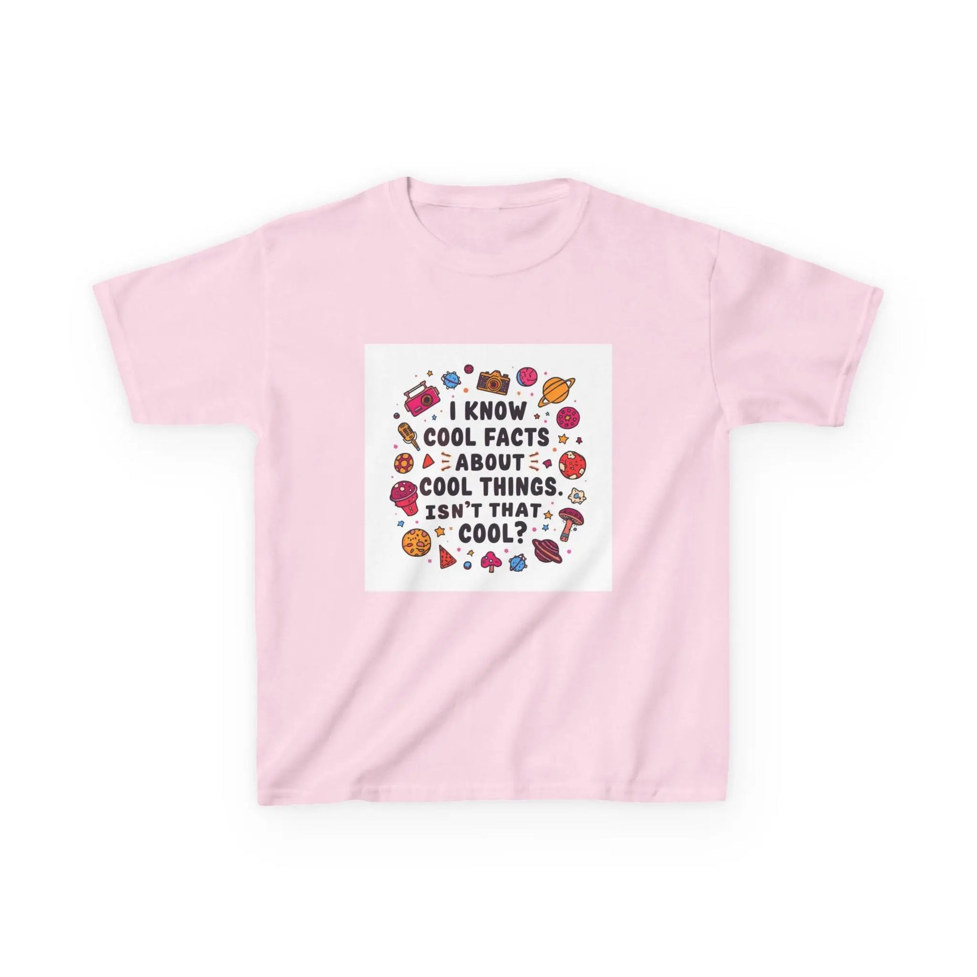 "I Know Cool Facts About Cool Things, Isn't That Cool?" - Kids Autism Awareness T-Shirt Printify