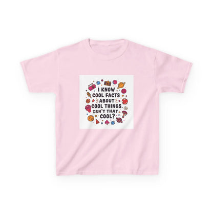 "I Know Cool Facts About Cool Things, Isn't That Cool?" - Kids Autism Awareness T-Shirt Printify