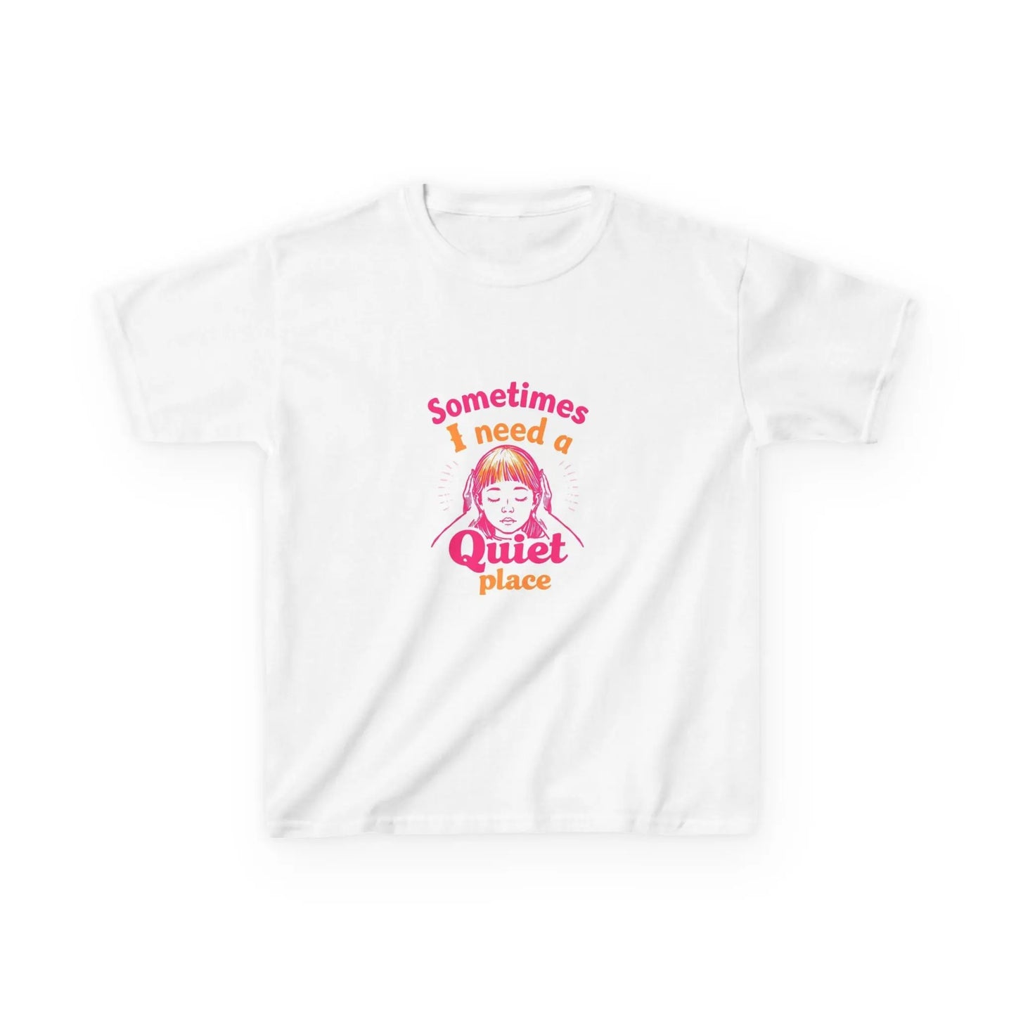 "Sometimes I Need a Quiet Place" - Kids Autism Awareness T-Shirt Printify