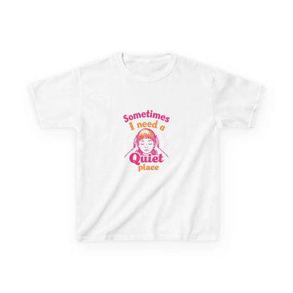 "Sometimes I Need a Quiet Place" - Kids Autism Awareness T-Shirt Printify