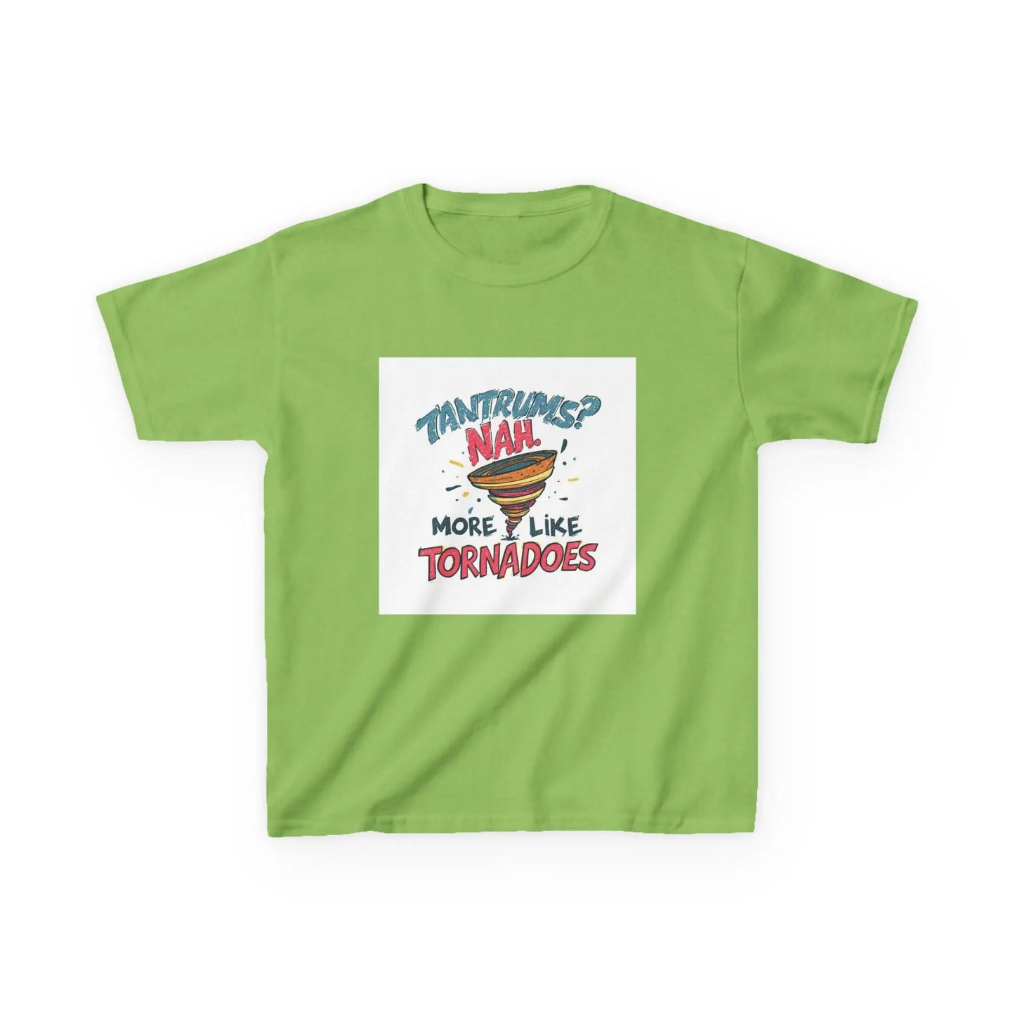 "Tantrums? Nah... More Like Tornadoes" - Kids Autism Awareness T-Shirt Printify