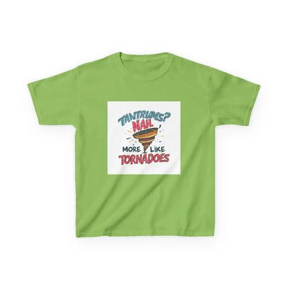 "Tantrums? Nah... More Like Tornadoes" - Kids Autism Awareness T-Shirt Printify