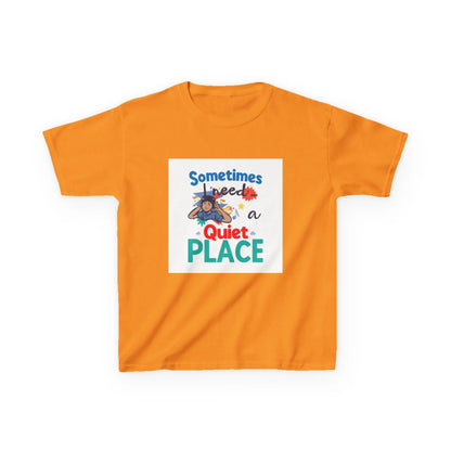 "Sometimes I Need a Quiet Place" Cute Nap-Time Tee - Kids Autism Awareness T-Shirt Printify