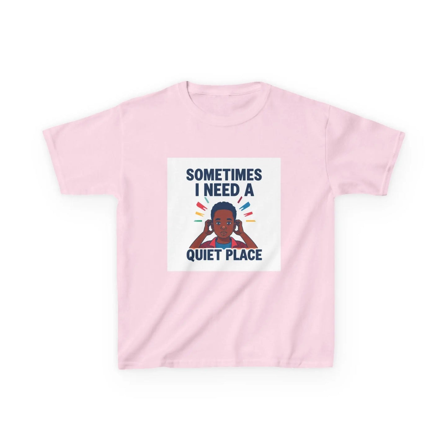 "Sometimes I Need a Quiet Place" - Kids Autism Awareness T-Shirt Printify