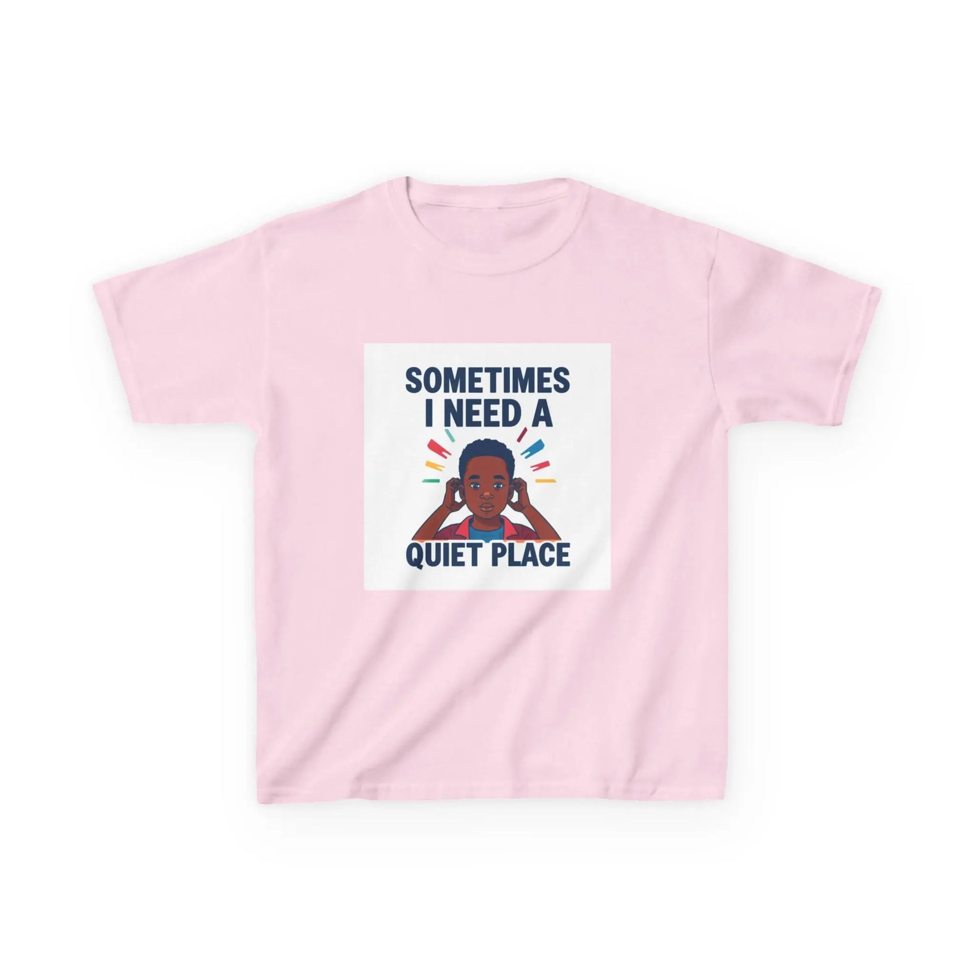 "Sometimes I Need a Quiet Place" - Kids Autism Awareness T-Shirt Printify