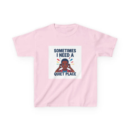 "Sometimes I Need a Quiet Place" - Kids Autism Awareness T-Shirt Printify