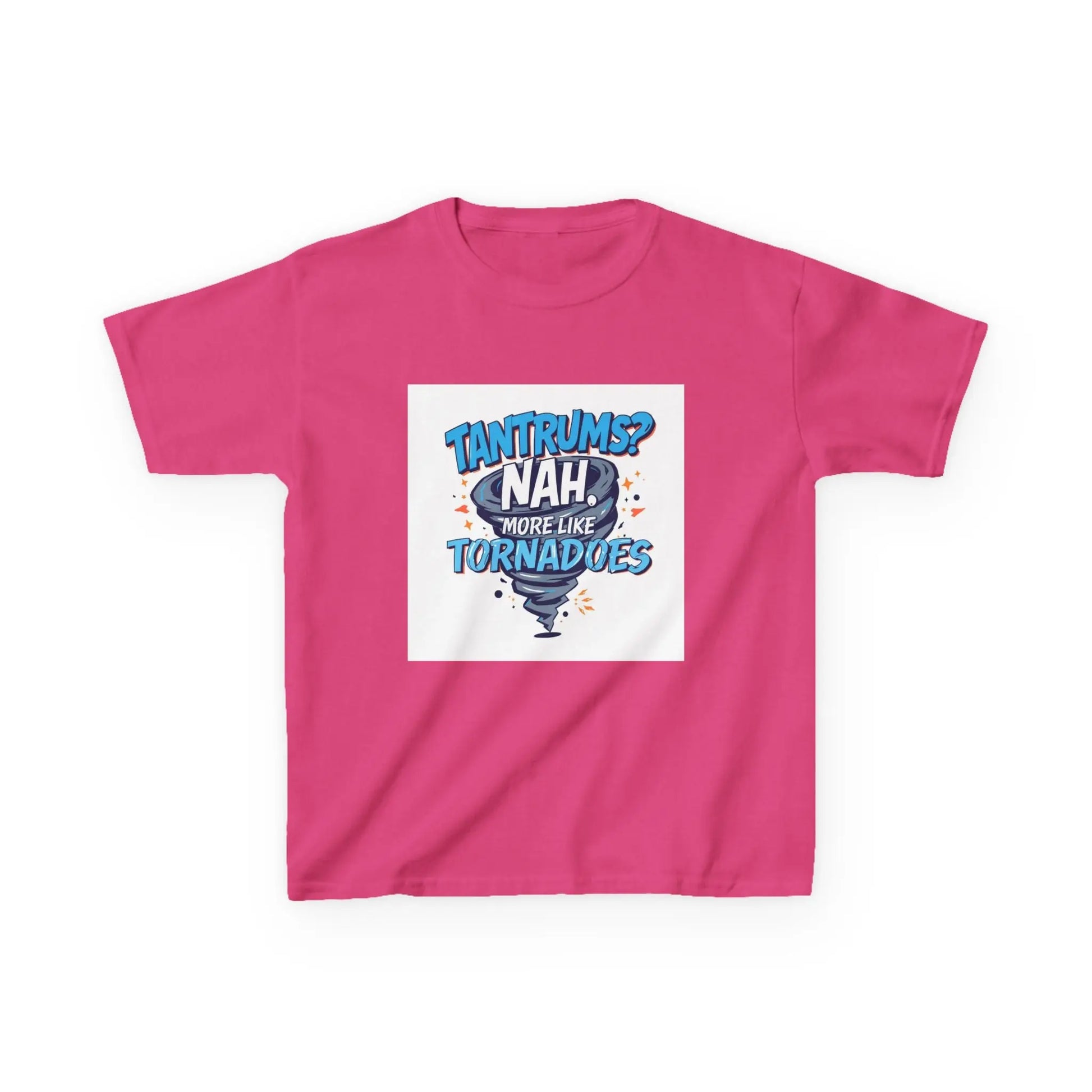 Kids Autism Awareness T-Shirt — "Tantrums? Nah, More Like Tornadoes" Funny Youth T‑Shirt Printify