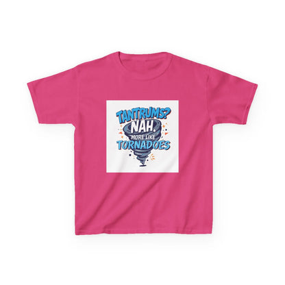 Kids Autism Awareness T-Shirt — "Tantrums? Nah, More Like Tornadoes" Funny Youth T‑Shirt Printify