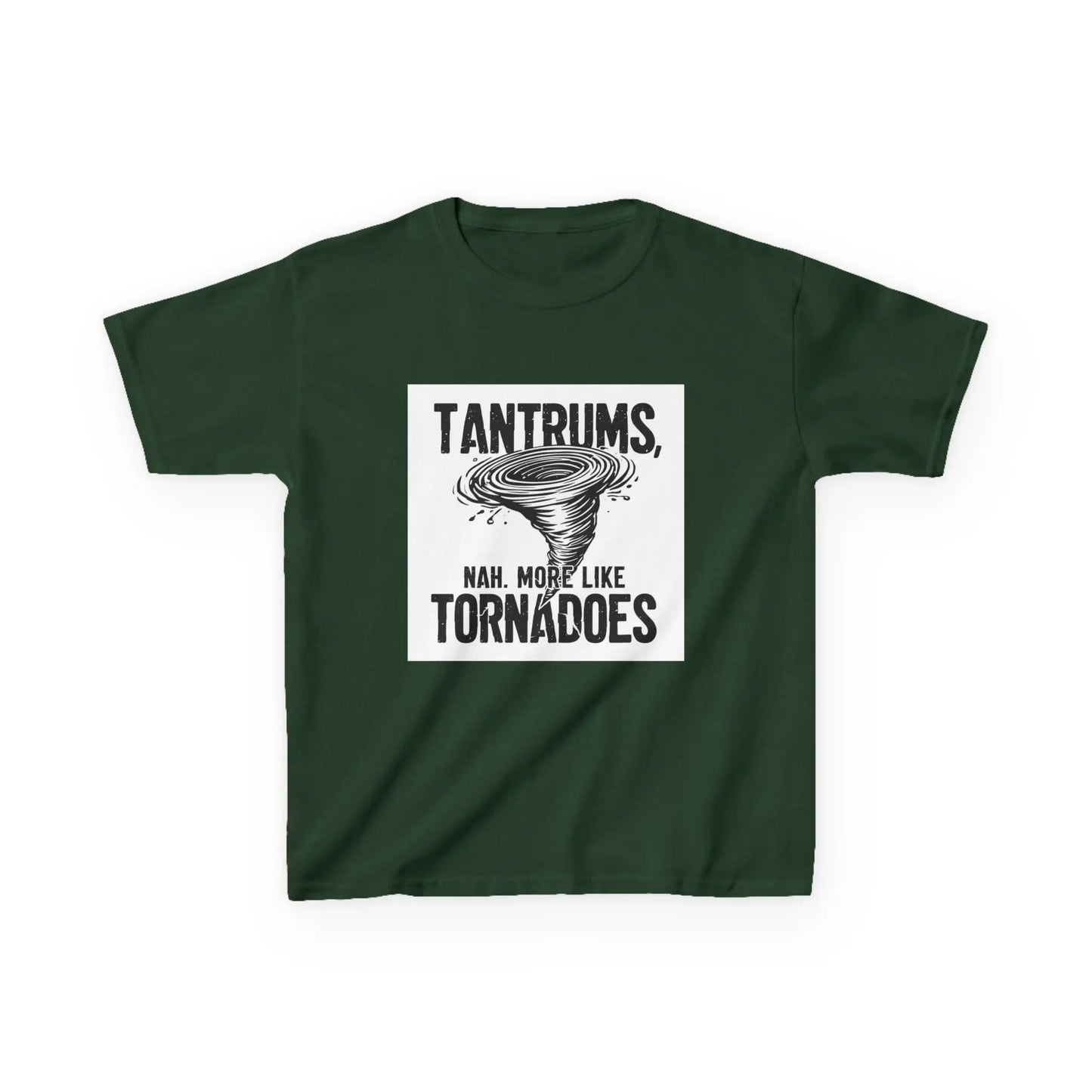 "Tantrums, Nah. More Like Tornadoes" - Kids Autism Awareness T-Shirt Printify