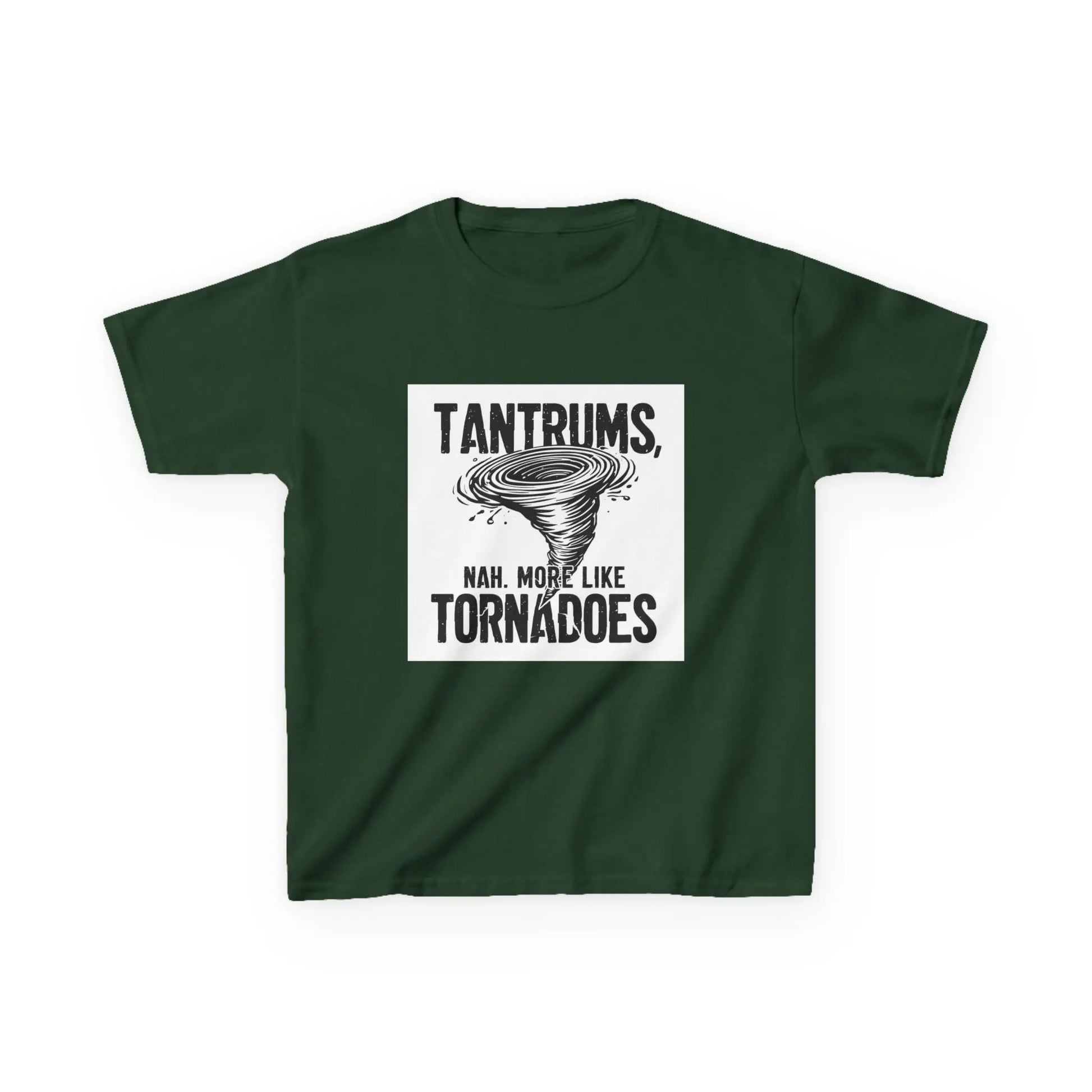 "Tantrums, Nah. More Like Tornadoes" - Kids Autism Awareness T-Shirt Printify