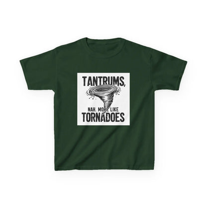 "Tantrums, Nah. More Like Tornadoes" - Kids Autism Awareness T-Shirt Printify