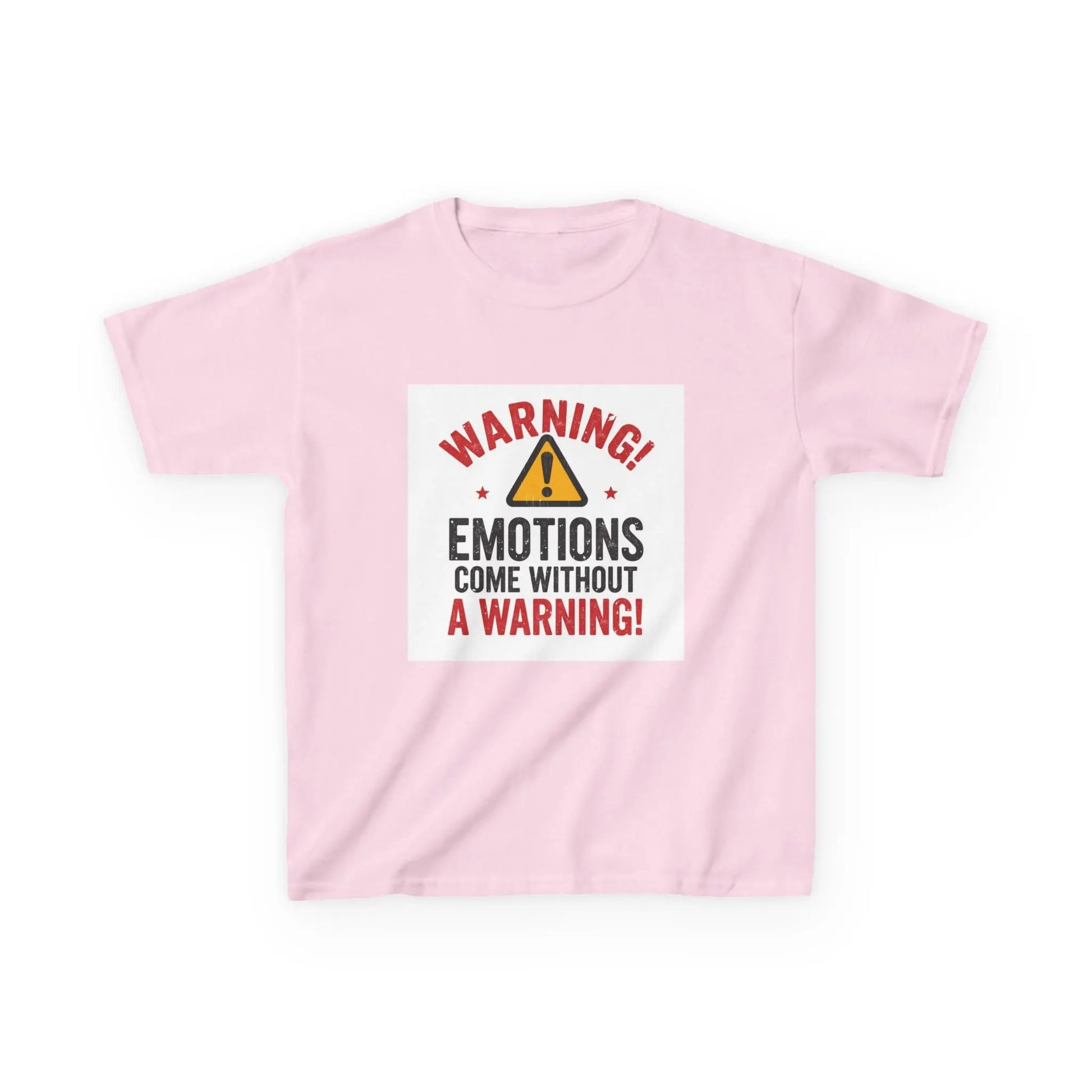 "Warning! Emotions Come Without a Warning" - Kids Autism Awareness T-Shirt Printify