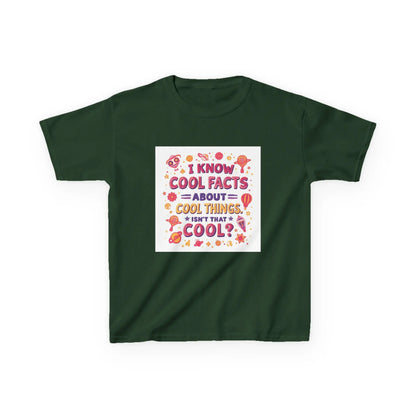 "I Know Cool Facts About Cool Things" - Kids Autism Awareness T-Shirt Printify