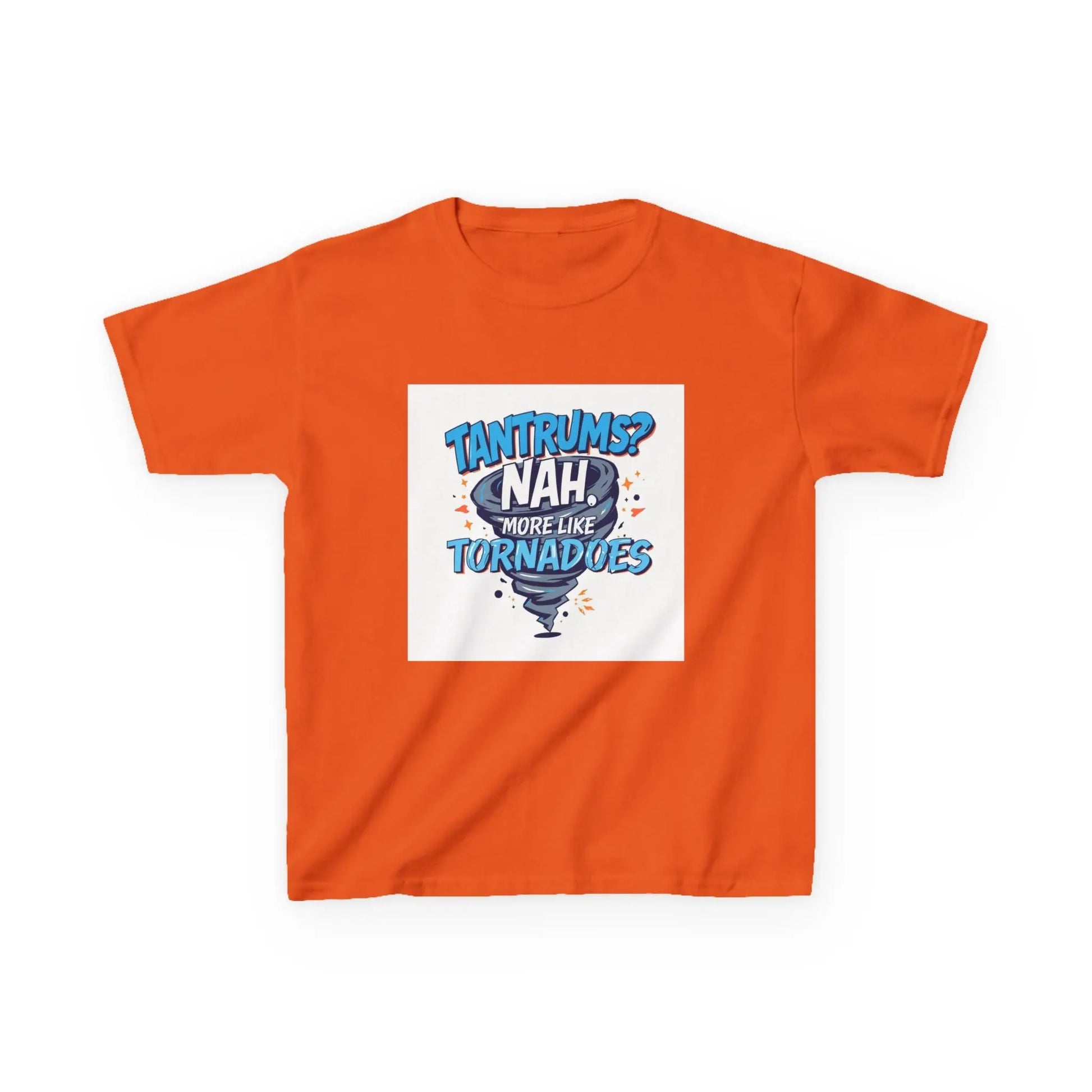 Kids Autism Awareness T-Shirt — "Tantrums? Nah, More Like Tornadoes" Funny Youth T‑Shirt Printify
